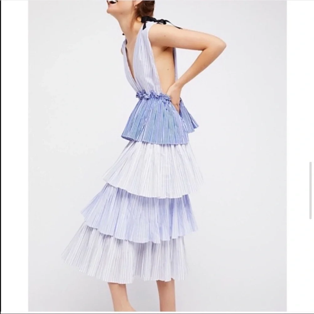 ISO Blue Keza Maxi Dress By Style Mafia - Picture 2 of 2